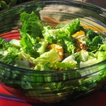 Caesar Salad with Mandarin Oranges recipe
