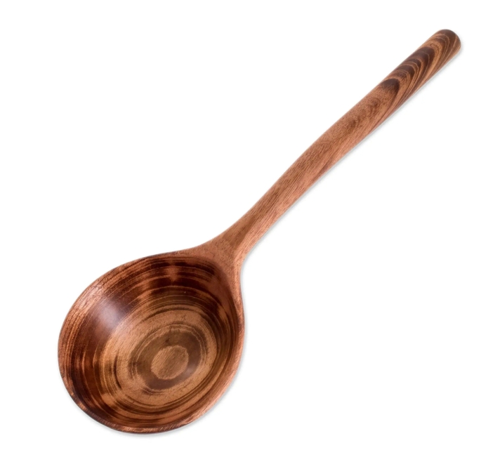 Hand Carved Serving Spoon 