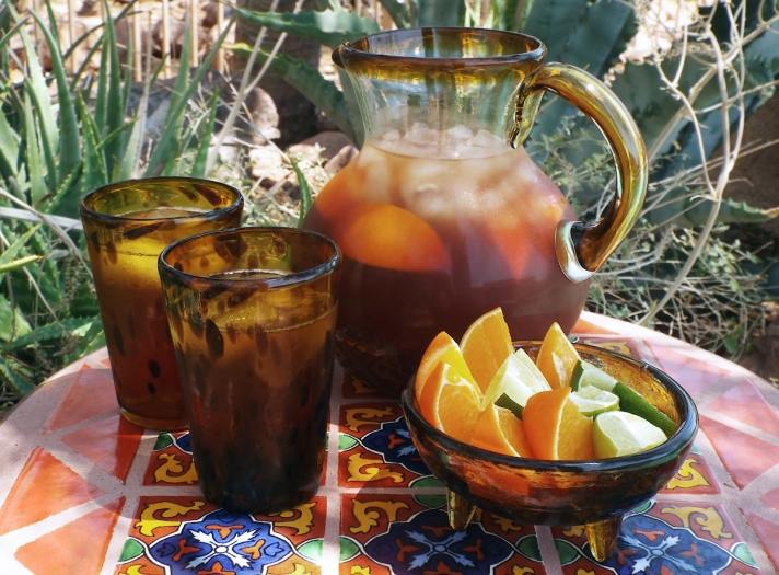 Pomegranate Citrus Iced Tea