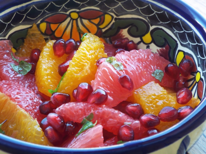 Fruit Salad with Honey Lime Dressing