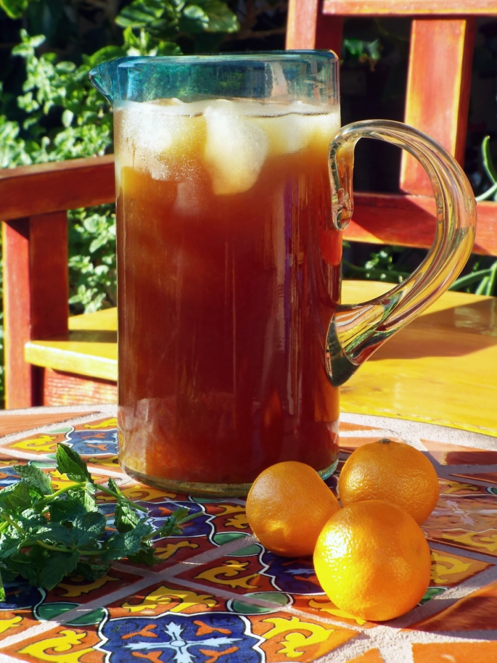 Tangerine Mint Iced Tea recipe