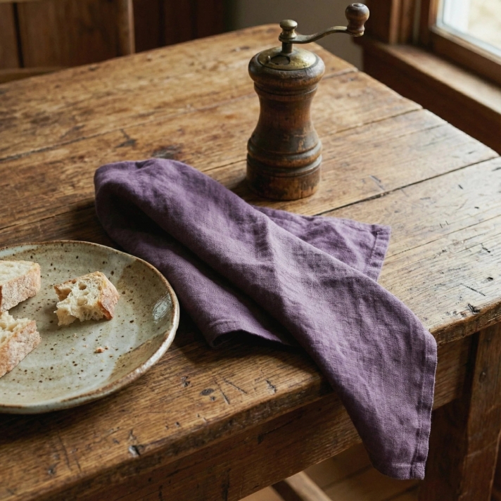 Purple Lunch Napkin