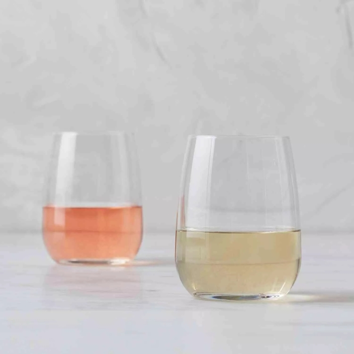 Sur La Table Bistro Stemless Wine Glasses